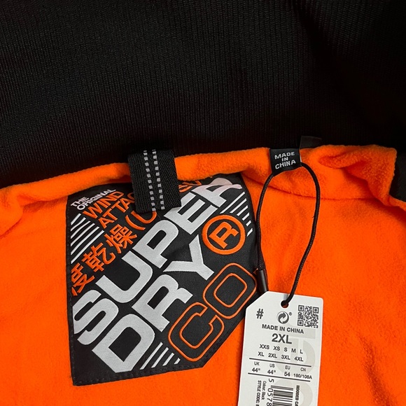 NWT - Superdry Men’s Tech Camo Wind Attacker Jacket - Size XXL - Picture 14 of 16